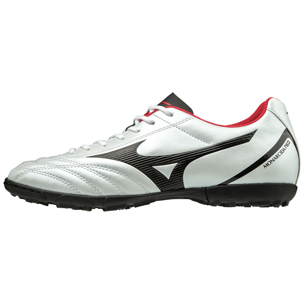 Panske Kopačky Mizuno Monarcida Neo Select AS Biele/Čierne/Červené Vypredaj XOAC62107